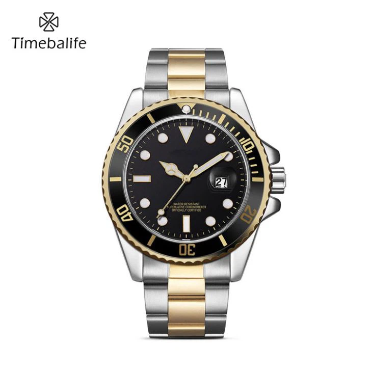 Mannen mechanisch horloge met keramische Bezel