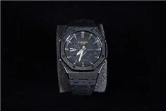 GA2100 Rose Gold Black Sand Blast Horlogekast